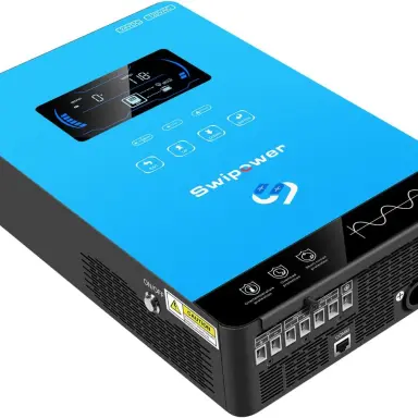 Inversor Solar Híbrido 4000W 24V a 110V Onda Pura MPPT 140A Pantalla LCD Táctil's photo #4